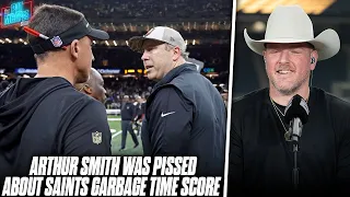 Artie Smith Was PISSED After Saints Scored Garbage Time TD, Fired Hours Later | Pat McAfee Reacts