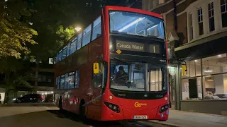 FRV. Go Ahead London Route 1. Canada Water - Hampstead Heath. MCV Evoseti MHV17 (BU16 OZE)