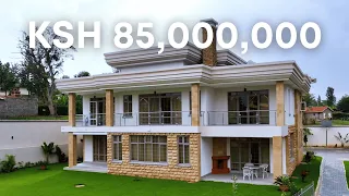 Inside Ksh.85,000,000 5bedroom #mansion in #kiambu #housetour #maisonette #realestate #mansaplus