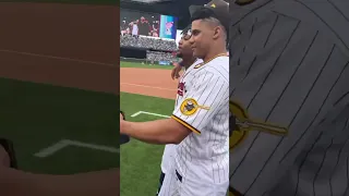 Juan Soto y Ronald Acuña Jr en el Home Run Derby