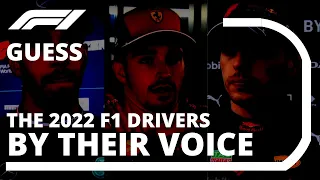 GUESS THE F1 DRIVERS BY THEIR VOICE | 2022 Edition