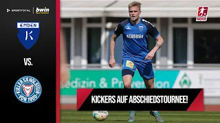 Kampf um Klassenerhalt für Holstein-Nachwuchs | Kickers Emden - Holstein Kiel II | Regionalliga Nord
