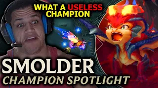 Tyler1 Reacts to Smolder Champion Spotlight