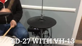 Roland TD27 with VH-13 and VH-10 Shootout