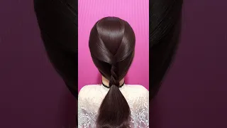 Quick and Cute Ponytail Hairstyle For Everyday Life or Any Party