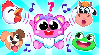 Animal Sounds Song |  Toddler Zoo Songs For Children & Nursery Rhymes