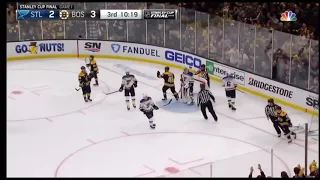 Torey Krug Monstrous hit on Robert Thomas Game 1 Stanley Cup Final