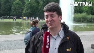 EWTN Reporter - Thomas Schührer bei der Demo für Alle in Stuttgart