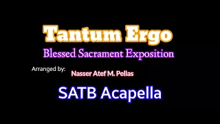 Tantum Ergo - SATB Acapella