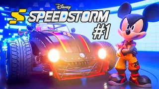 Disney Speedstorm 100% - STORY MODE Chapter 1: Meet Mickey Mouse [4k] - ALL 24 MEDALS