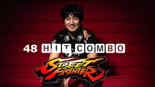 Street Fighter V - Daigo 48 hits Combo!!