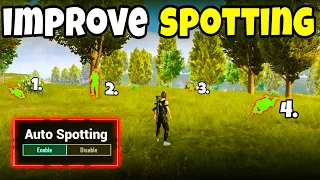 HOW TO SPOT ENEMIES FASTER IN BGMI | IMPROVE SPOTTING IN BGMI/PUBG MOBILE