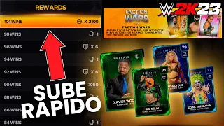 METODO FACIL PARA GANAR FACTION WARS EN SEGUNDOS - MyFaction WWE 2K23