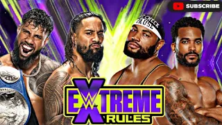 WWE2K21 EXTREME RULES THE USOS vs STREET PROFITS (SMACKDOWN TAG TEAM  CHAMPIONSHIP) MATCH