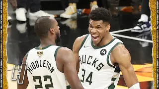 Giannis Antetokounmpo EPIC ALLEY-OOP DUNK to Seal Game 5 - Bucks vs Suns | 2021 NBA Finals