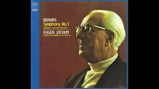 Johannes Brahms: Symphony No. 1 in C minor, Op. 68. LPO, Eugen Jochum. Rec. 1976