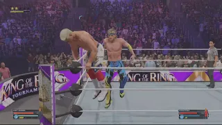 WWE 2K24 Cody Rhodes vs Logan Paul Undisputed WWE Title King & Queen Of The Ring 2024