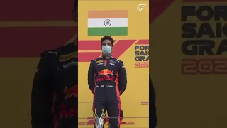 Proud Indian moment as Jehan Daruvala stands 1st for National anthem #f1 #india #indian #trending