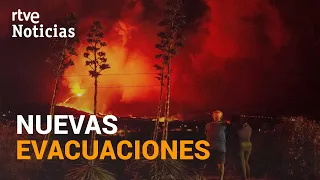 VOLCÁN de LA PALMA: La LAVA frena su avance hacia LA LAGUNA y se dirige a la COSTA | RTVE Noticias