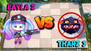 LAYLA Skill 2 vs THARZ Skill 3 | Magic Chess