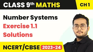 Number Systems - Exercise 1.1 Solutions | Class 9 Maths Chapter 1