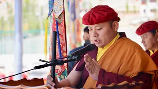 His Eminence Drukpa Thuksey Rinpoche's Enlightening Talk on Bodh Purnima at Lamdon