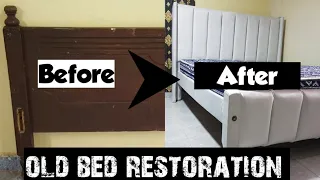 DIY How To Transform An Old Bed Into A Modern Luxurious Design