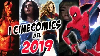CINECOMICS 2019 | Tutti i Film Supereroi in Uscita | Da Avengers 4 a Joker