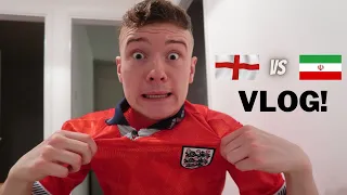 ENGLAND VS IRAN WORLD CUP 2022 VLOG - WHO WILL WIN?