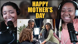 DDG Surprise Halle w a Tattoo Session For Mother's Day
