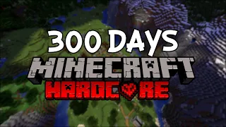 I Survived 300 Days in Hardcore Minecraft... Here's What Happened