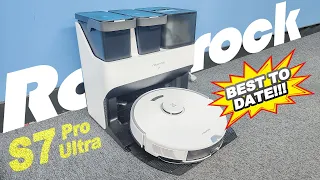 Roborock S7 Pro Ultra: the BEST Robot Vacuum Cleaner to date.