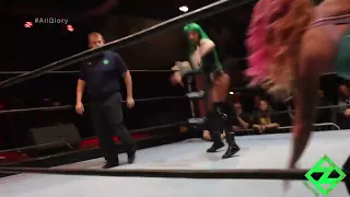 Shotzi Blackheart  Slingblade on Laynie Luck