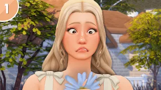 💐 The Sims 4: Sims In Bloom Challenge | Part 1 (S1) - THE FIRST FLOWER 🌼