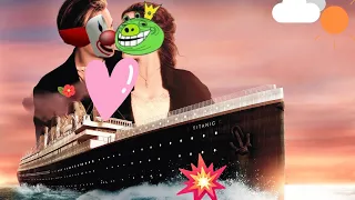 leonardo dicaprio y sus payasadas--titanic en roblox xD con los panas