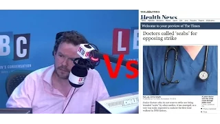 James O'Brien supports the junior doctors strike