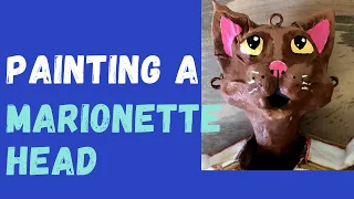 MARIONETTE BUILDING 101: Painting a Marionette Head