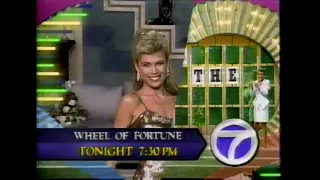 Wheel of Fortune Promo [:10] (WABC, 1991)