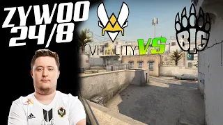 CSGO POV VITALITY ZYWOO(24/8) VS BIG DUST 2 BLAST Premier Fall 2020 Finals 12.12.20!