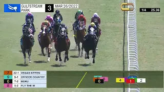 Gulfstream Park Carrera 3 - 26 de Marzo 2022