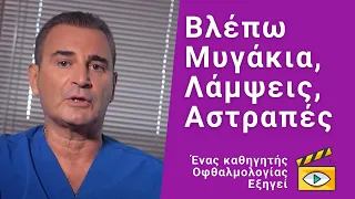 Είναι επικίνδυνα τα μυγάκια στο μάτι; Ενας καθηγητής Οφθαλμολογίας εξηγεί