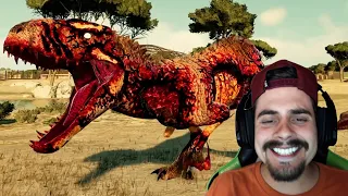 INDOMINUS REX ZUMBI!!, O MAIS FORTE DE TODOS!! [ React ] Jurassic World Evolution 2