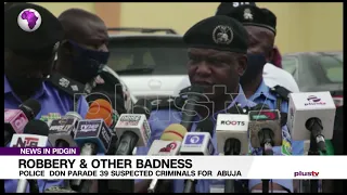 Police Don Parade 39 Suspected Criminals For Abuja