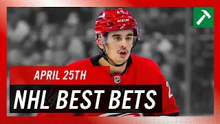 NHL Best Bets - April 25, 2024 | 2023/2024 NHL Betting and Daily Picks Presented by Pinnacle