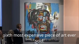 Jean Michel Basquiat painting sold for $110m