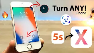 Turn ANY! iPhone Into iPhone X - Just Swipe Up🔥🔥