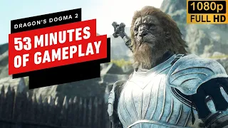 Dragon's Dogma 2 NEW Gameplay 53 Minutes Showcase in RE: Engine