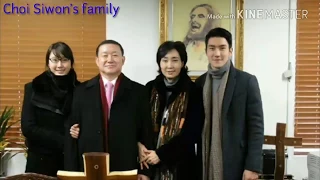 Choi Siwon's Family