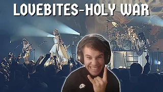 First Time Reacting To LOVEBITES / Holy War [Live at Zepp DiverCity Tokyo 2020]!!!