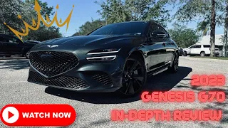 Top Dog of Compact Luxury? // 2023 Genesis G70 3.3T Sport Prestige